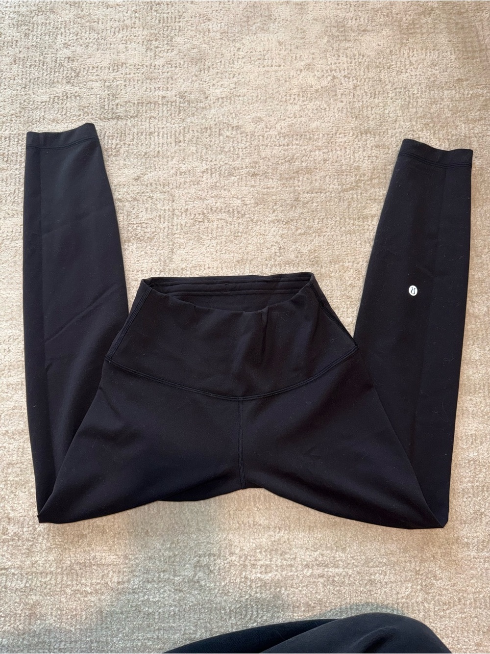 Lululemon Wunder Train High-Rise Tight 26” Black Everlux Leggings Size 6